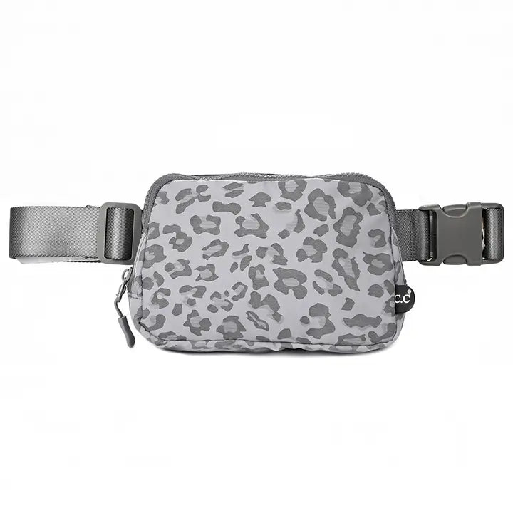 Leopard Pattern Fanny Pack Belt Bag