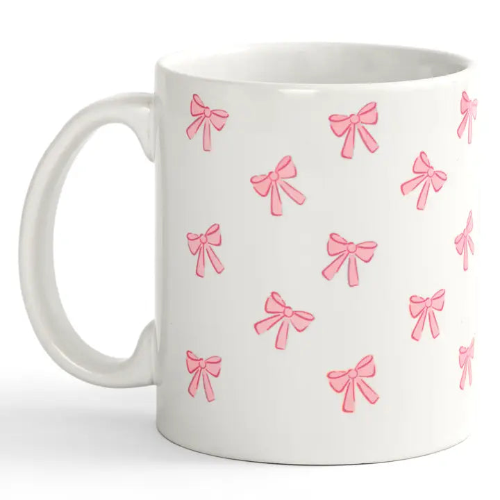 Pink Coquette Bows Mug