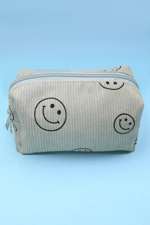 Smiley Cosmetic Makeup Pouch Bag