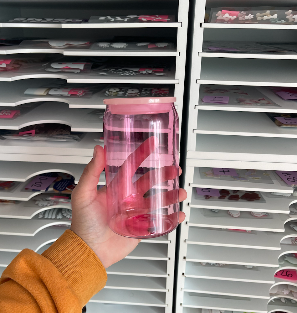 16oz Plastic Acrylic Cans