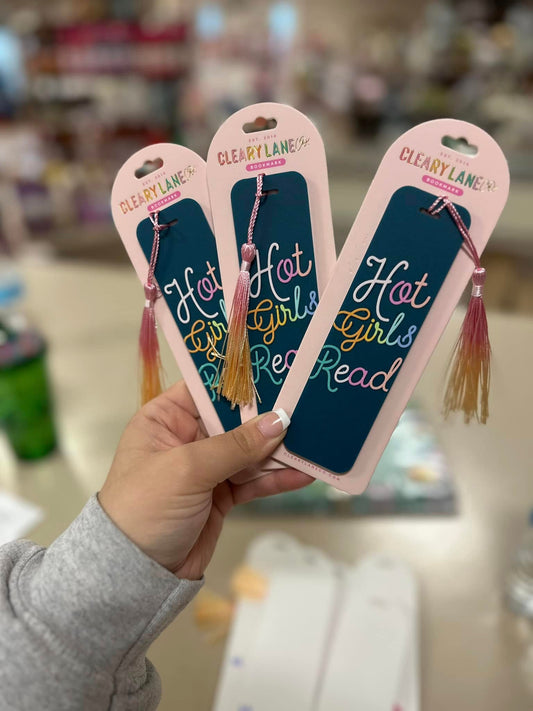 "Hot girls read" Boomark