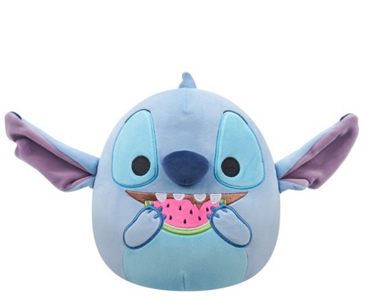 Squishmallow Disney Plush Toy 8" Stitch with Watermelon