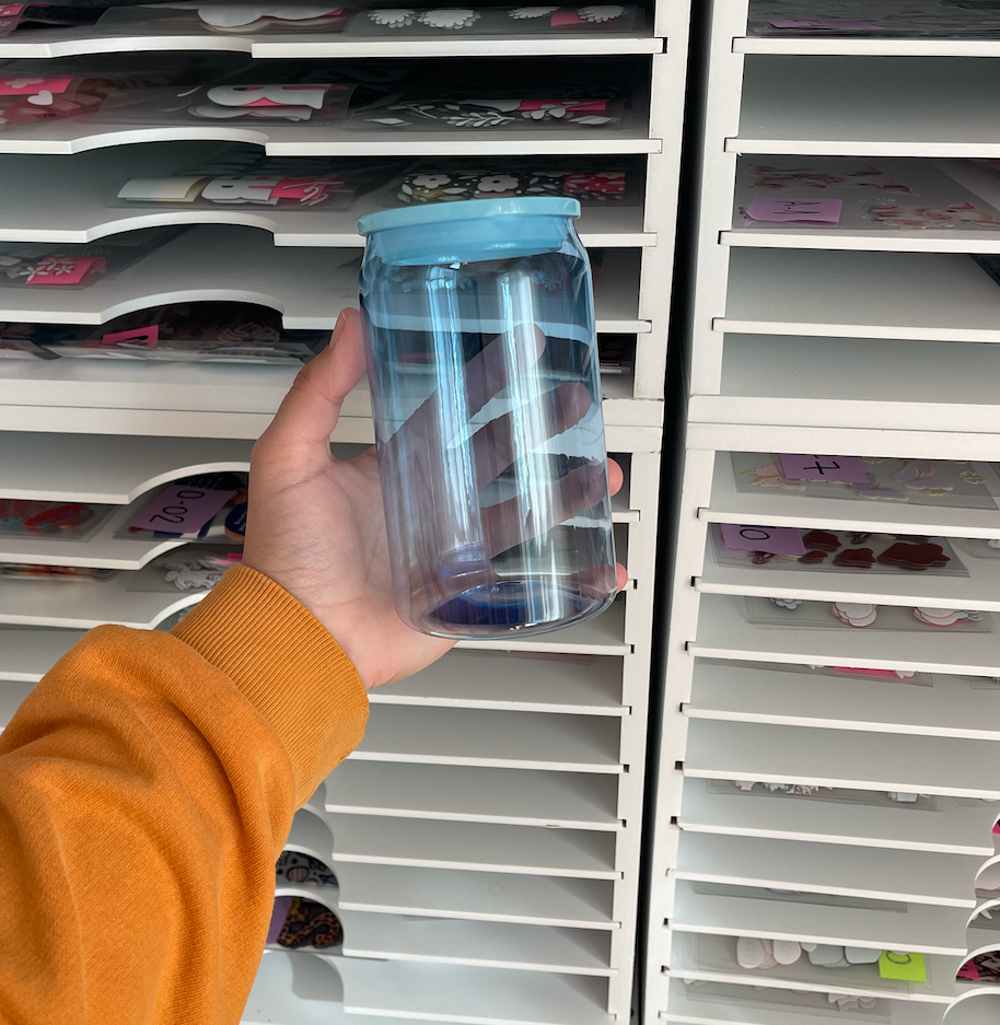 16oz Plastic Acrylic Cans