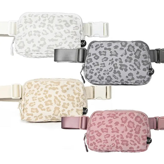 Leopard Pattern Fanny Pack Belt Bag