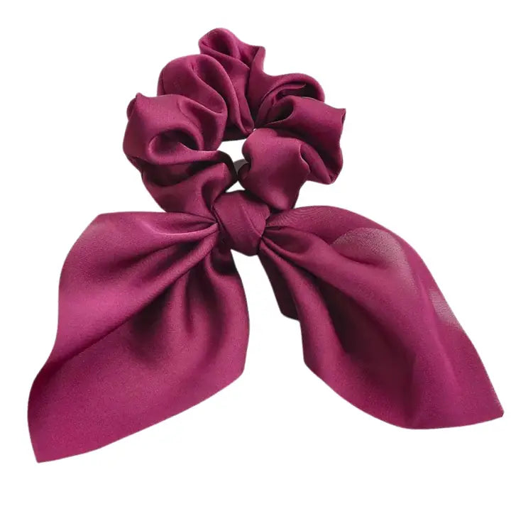 Lightweight Satin Bunny Ear Scrunchie