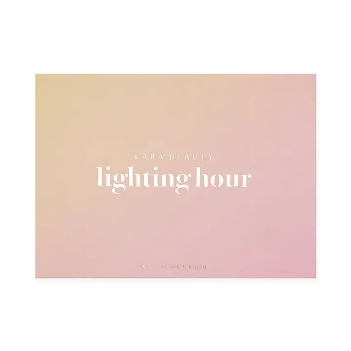 Lighting Hour 2-in-1 Blush & Highlight Palette - Vegan