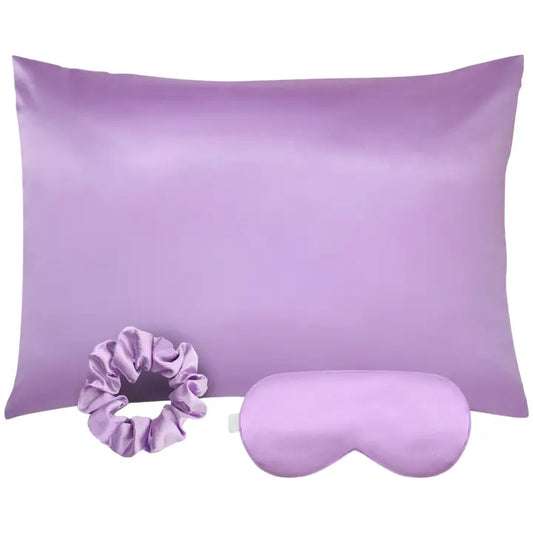 Satin Sleep Set - Purple