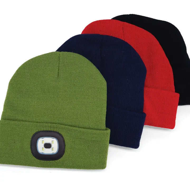 Night Scope Rechargeable Led Beanie Assortment