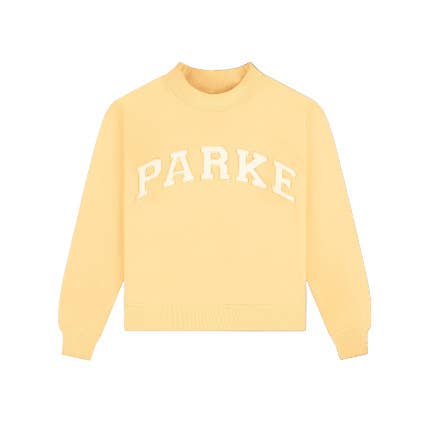 Letter Varsity Leisure Mock Neck Sweatshirt