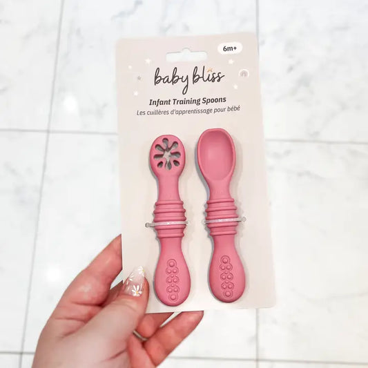 Infant Training Spoons For Self Feeding