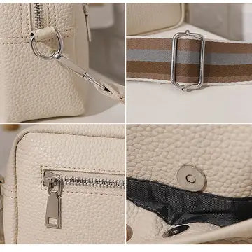 Rectangle Purse Handbag Tote with Guitar Strap