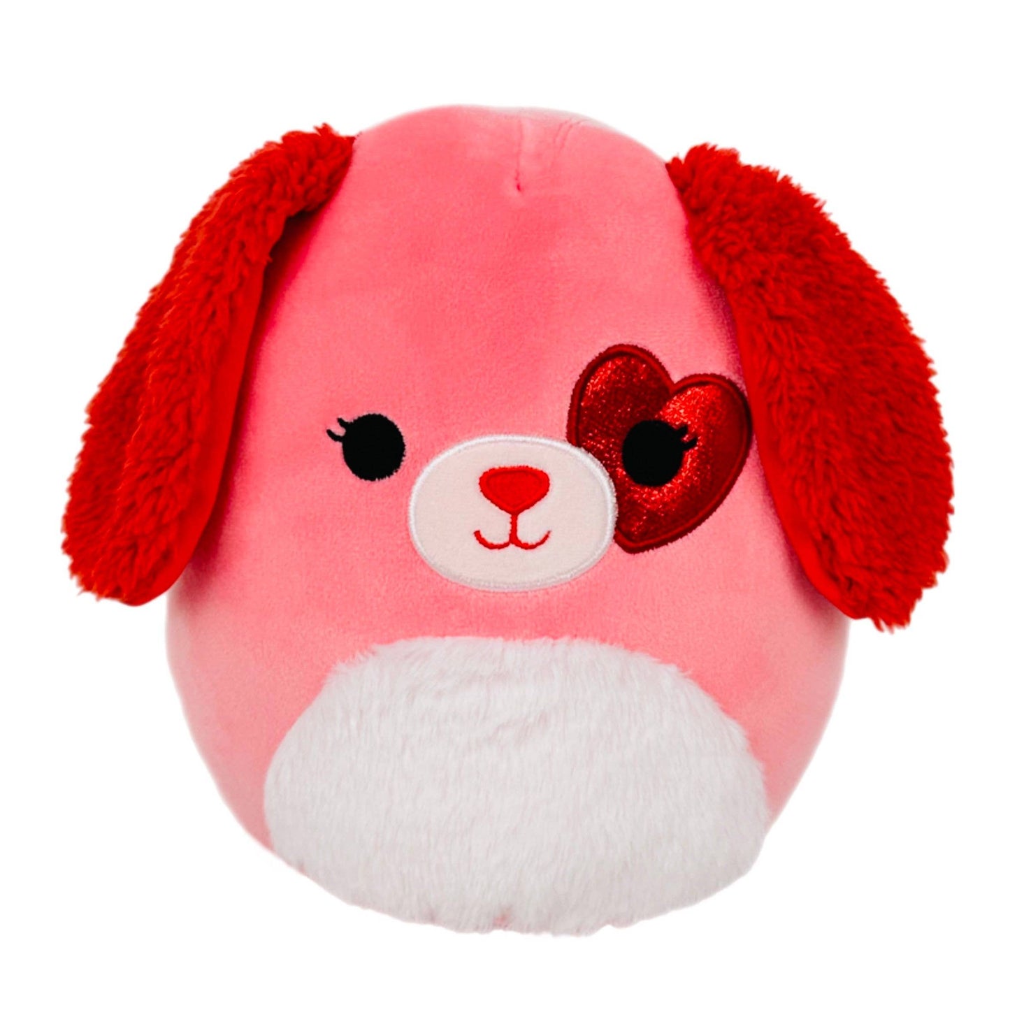 Squishmallow Valentine Stuffed Plush Toy 8" Trishelle Dog