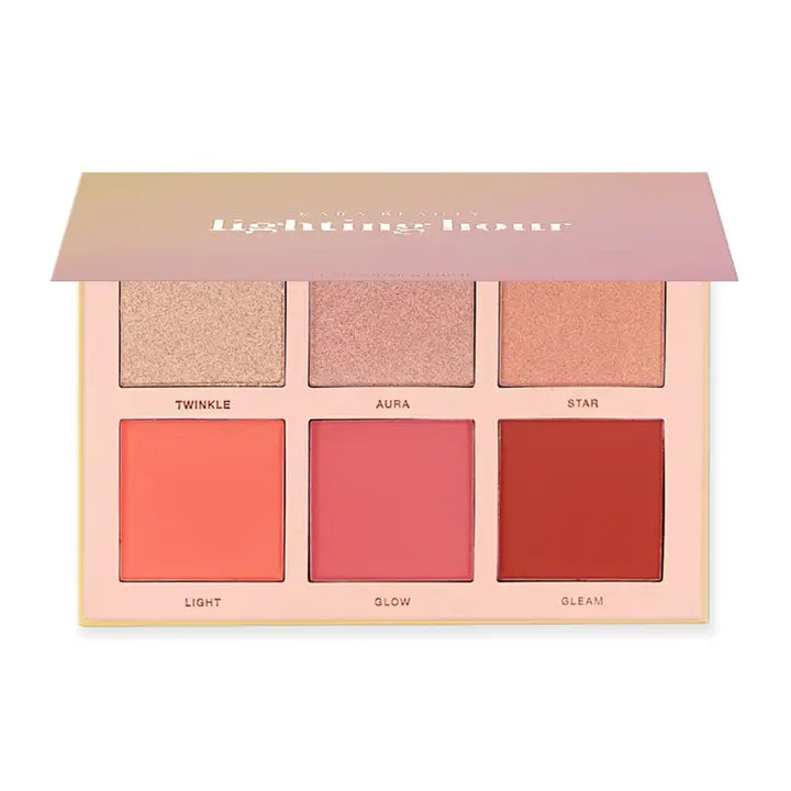 Lighting Hour 2-in-1 Blush & Highlight Palette - Vegan