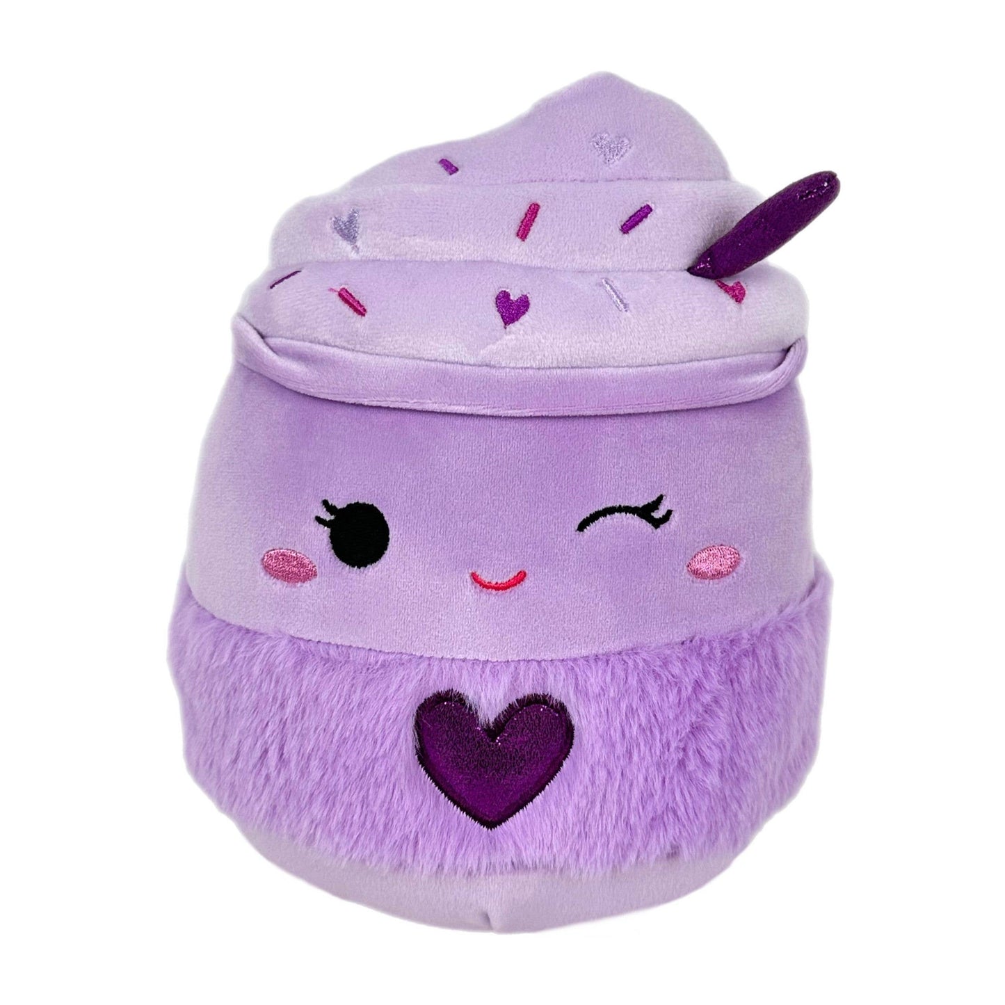 Squishmallow Valentine Stuffed Plush Toy 8" Tracie Latte