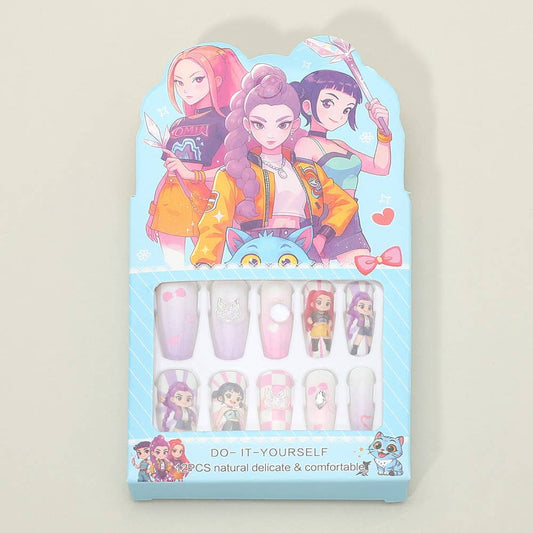 Kpop Demon Hunters DIY Press On Nail Set